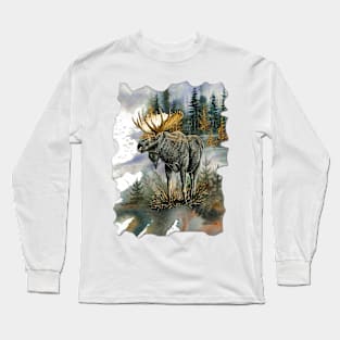 Woodland Majesty Long Sleeve T-Shirt